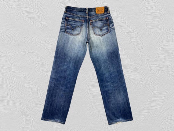 ✅00s archive Levis 502 fade denim grunge 29x32.5 Vintage Levi's 502 Jeans Faded Blue Denim Red Tab