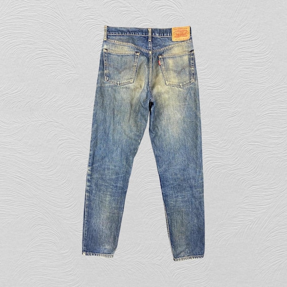 31x30 Vintage Levi's 603 Blue Dirty Jeans Denim Red Tab