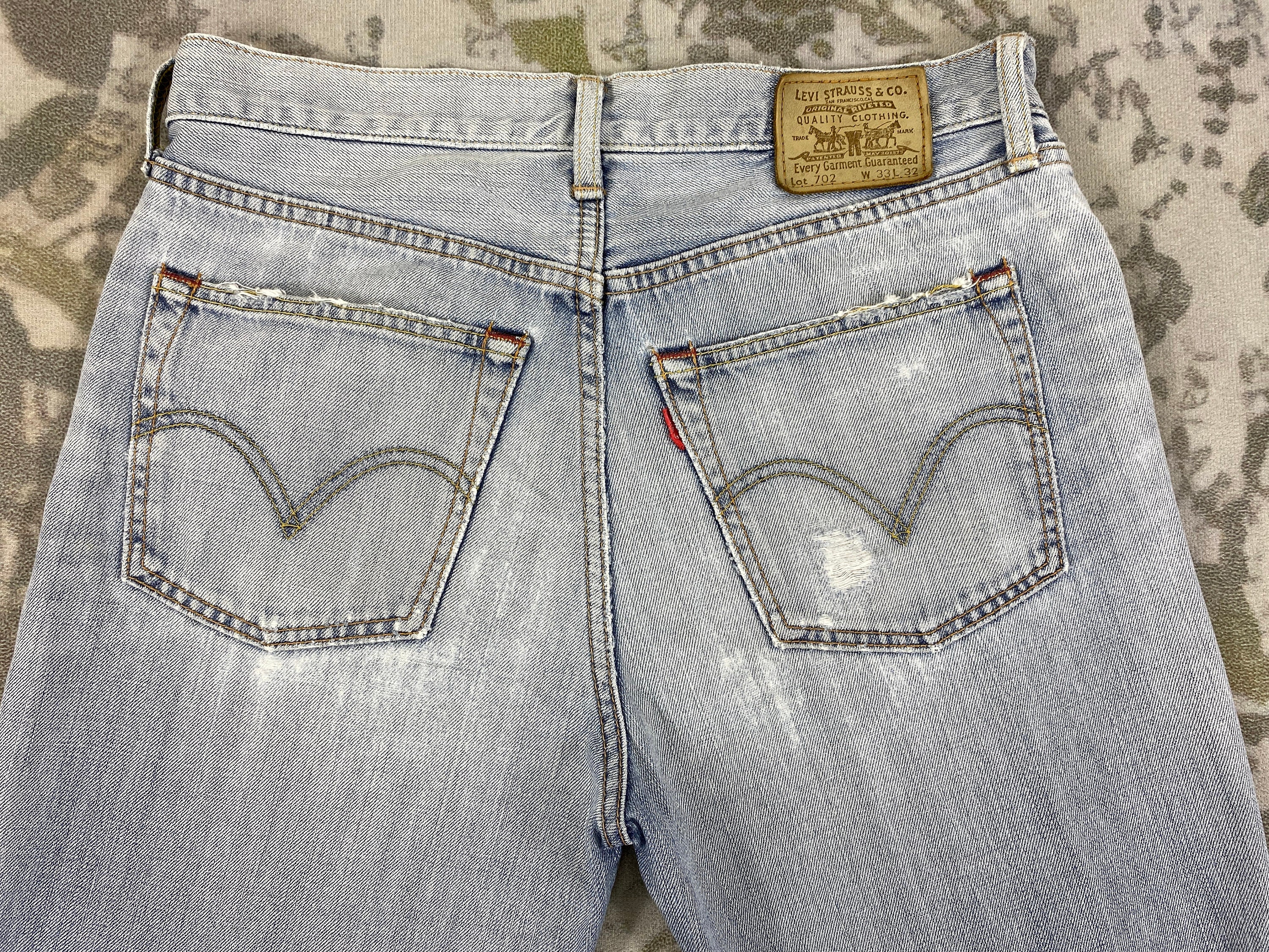 Levi’s 702 00s Damage Denim Pant Levi's 702 00s Damage Denim Pant