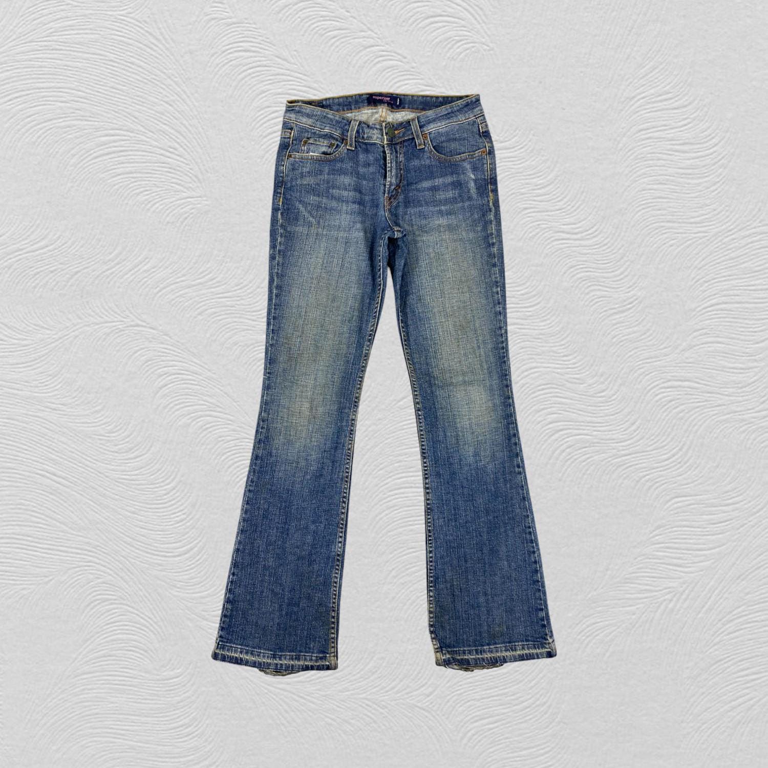 29x31.5 Distressed Blue Vintage Levi's 518 Jeans Denim JN3503 Blue Distressed Denim Faded Denim Grunge Style Vintage Denim Unisex Jeans