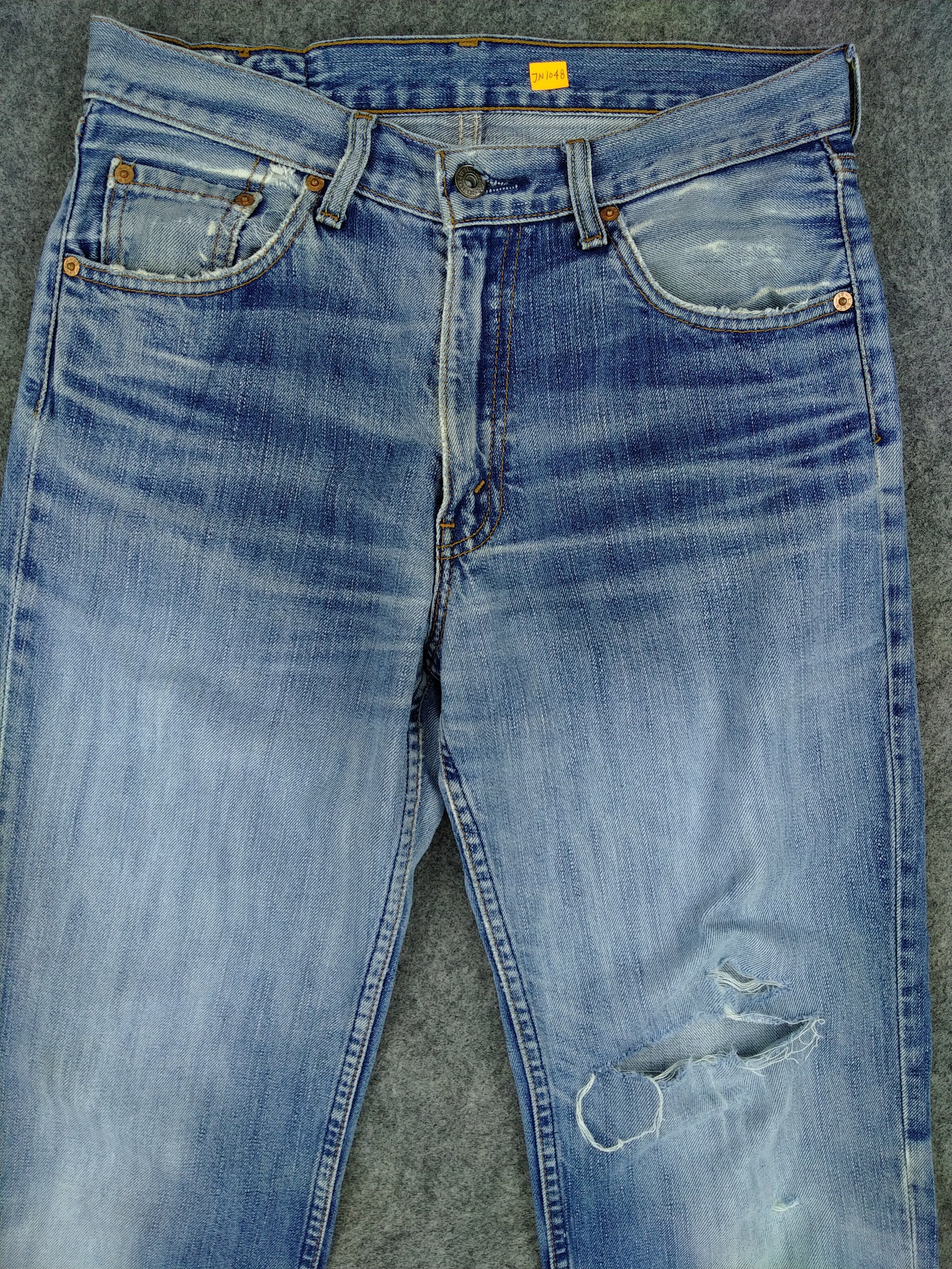 30x28 Vintage Levi's 502 Jeans Light Wash Denim Red Tab Faded Denim ...