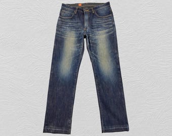 パンツ archive grunge edwin damage denim pants Archive Grunge Edwin Fade Denim Pants