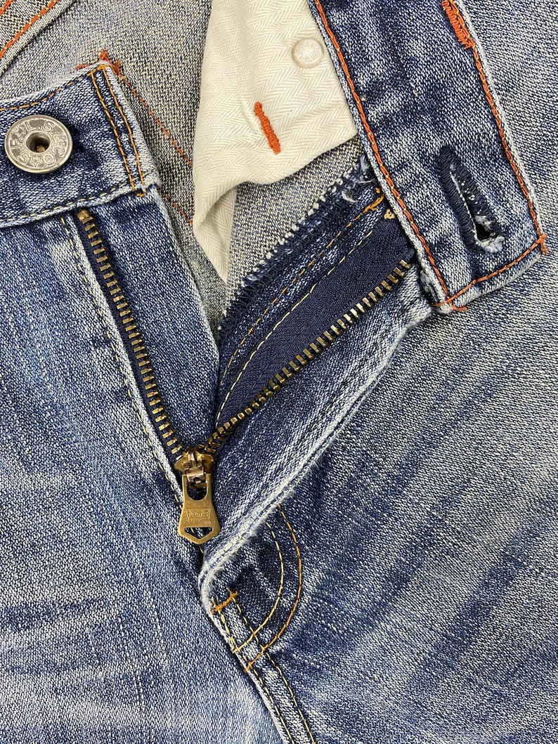 Whisker Vintage Levi's 505 Jeans 32x30 Denim JN 2496 Blue - Etsy