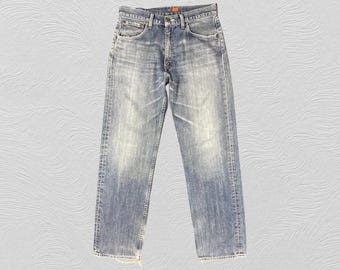 size 31x32.5 Vintage Levi's 503 Jeans Faded Blue Denim Red Tab Faded Denim Grunge Style Vintage Denim Unisex Jeans W31