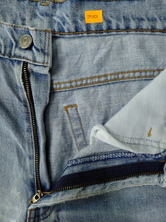 31x27.5 Vintage Levi's 540 Jeans Blue Wash Denim … - image 6
