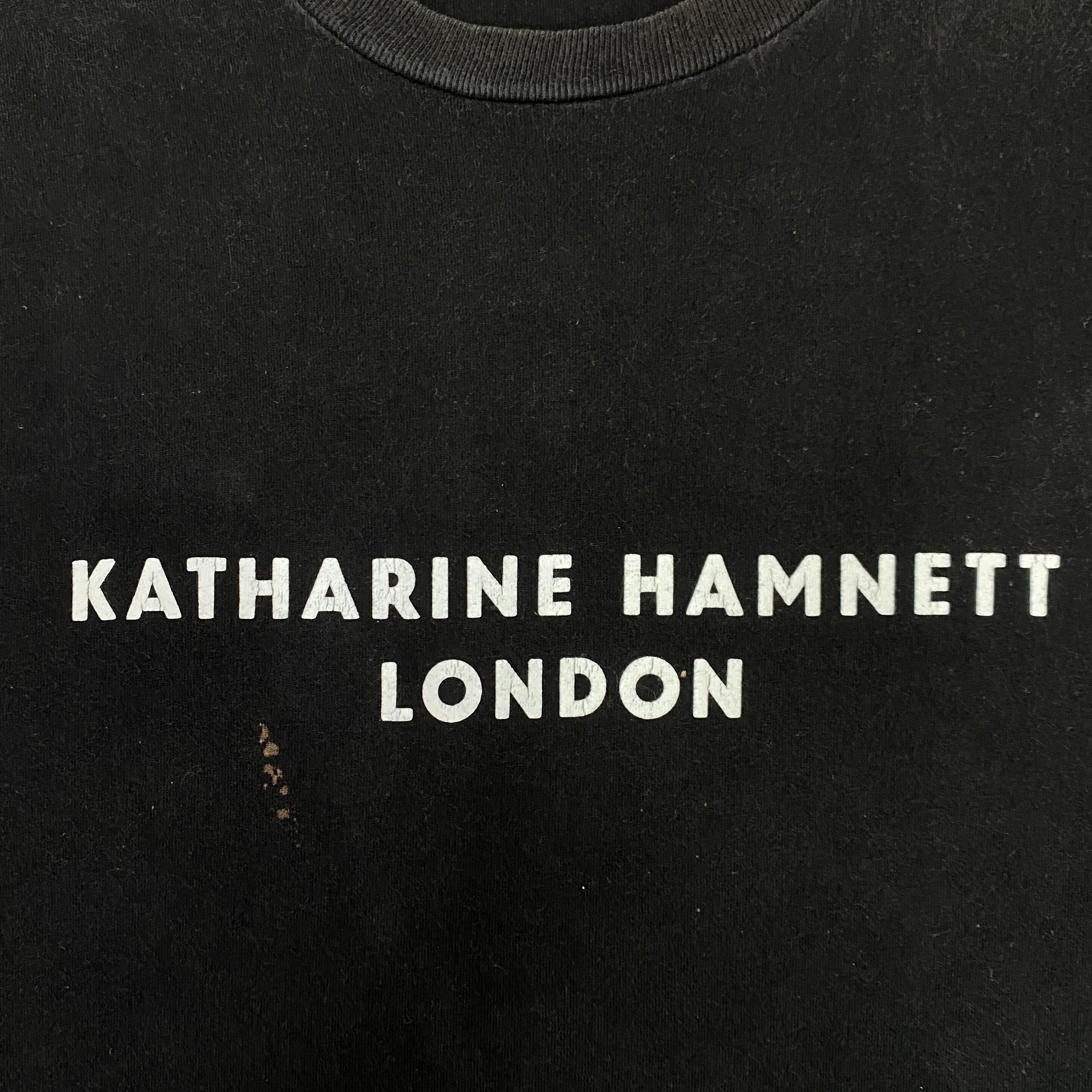 Katie by Katharine Hamnett - Black Logo t-shirt - Women