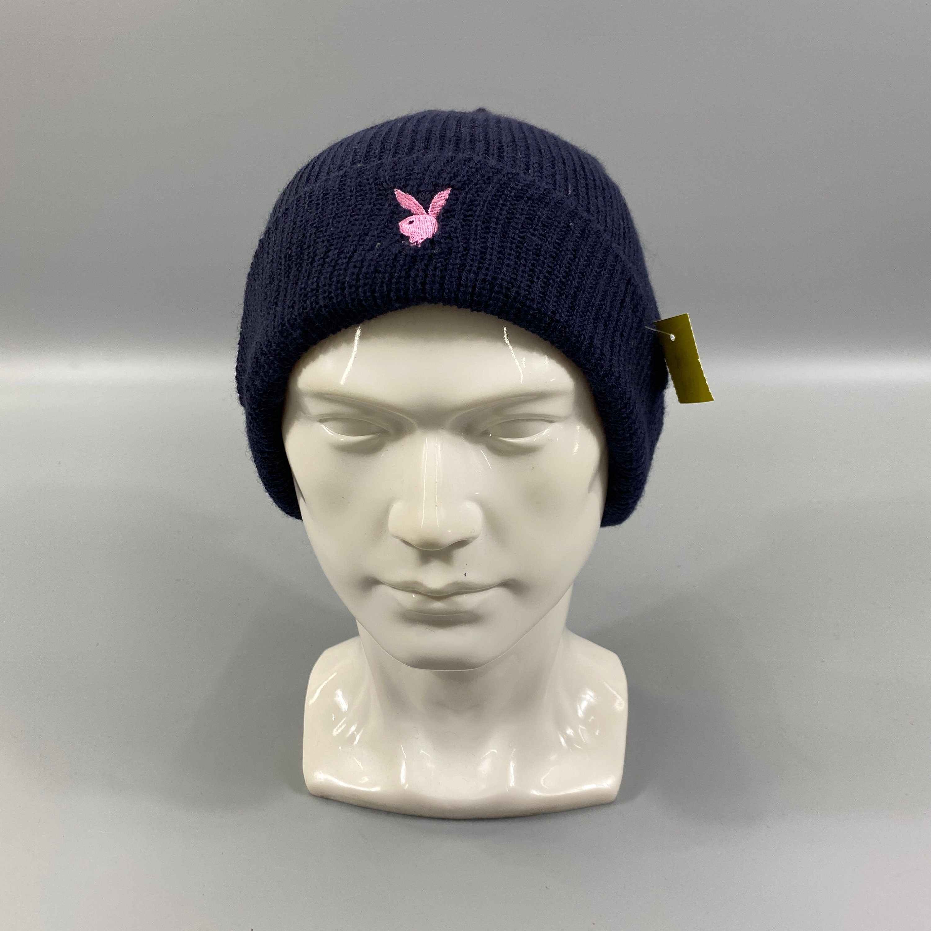 Vintage Playboy Small Logo Snow Cap Beanie Hat Crochet Hats Knit Unisex No Pompom Hat Men Women Winter Gifts Fashion Warm Cozy Soft Hat Etsy UK