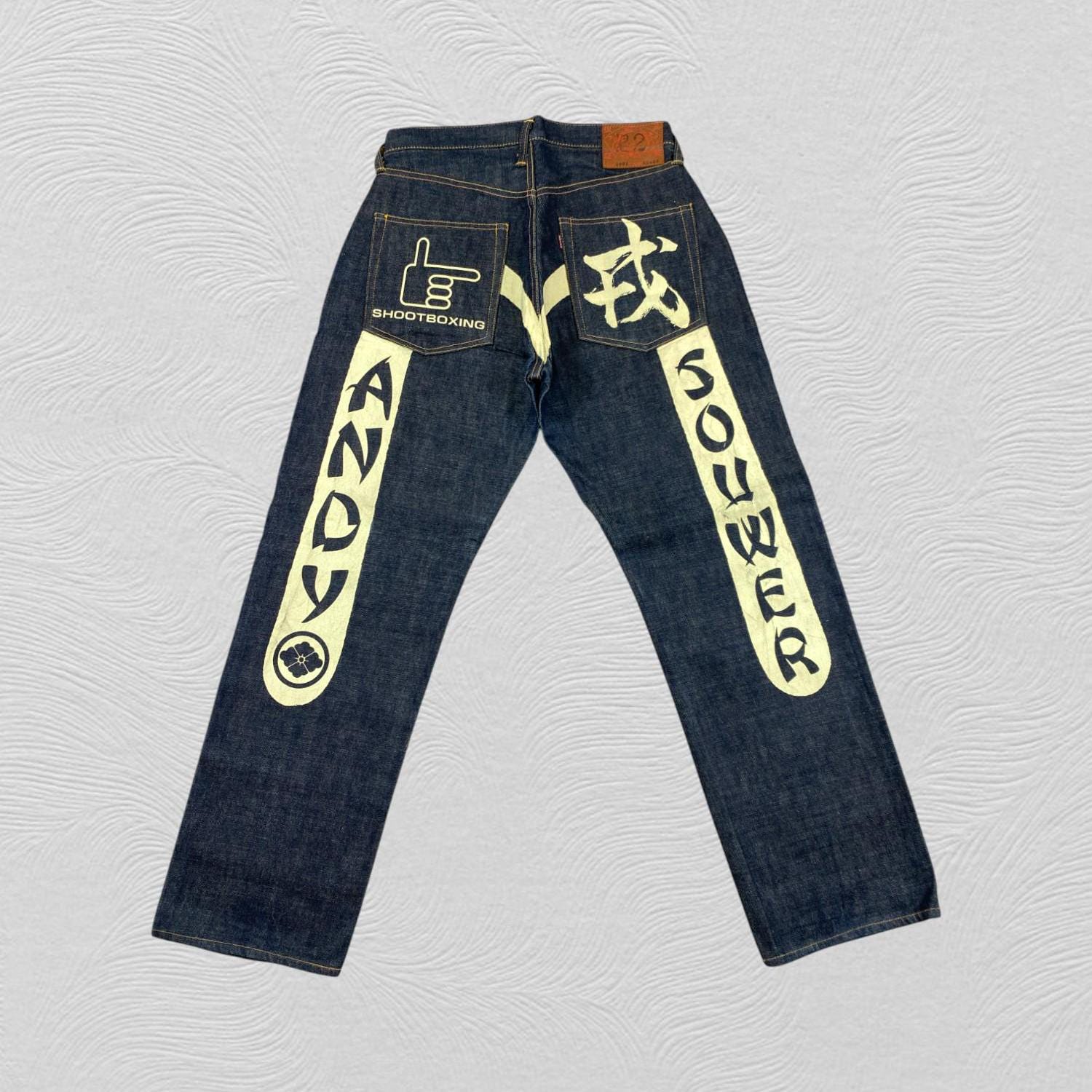 Evisu Paris France vintageデニム28インチ