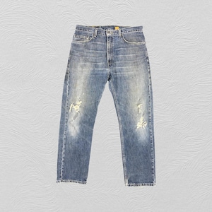 34x30 Vintage Levi's 505 Jeans Blue Distressed Denim Red Tab Denim Faded Denim Grunge Style Vintage Denim Unisex Jeans