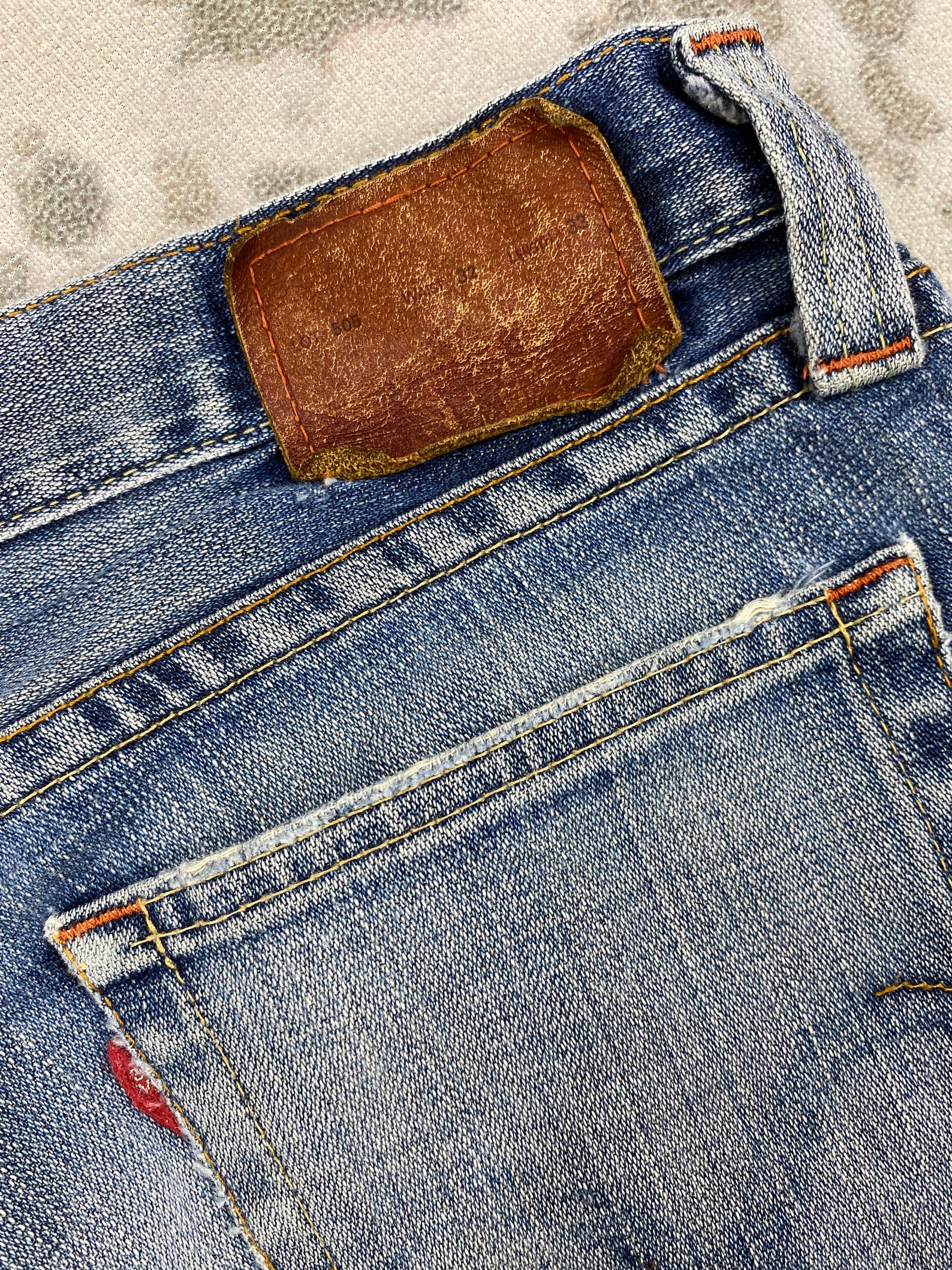 Whisker Vintage Levi's 505 Jeans 32x30 Denim JN 2496 Blue - Etsy