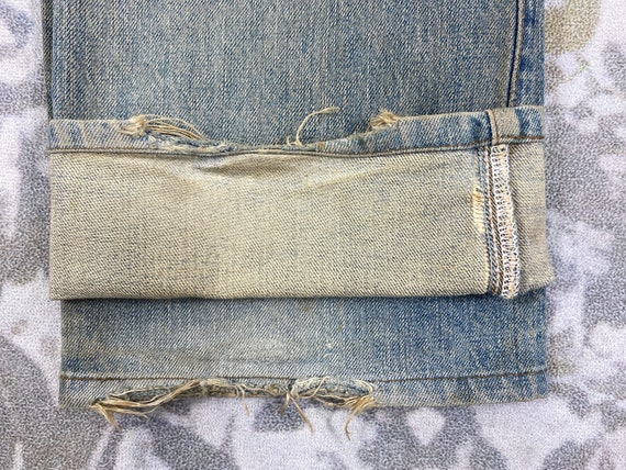 ヴィンテージ　デニム　ペーズリー柄 Levi's - Levi's リーバイス ヴィンテージ 60s 501XX ボタン裏
