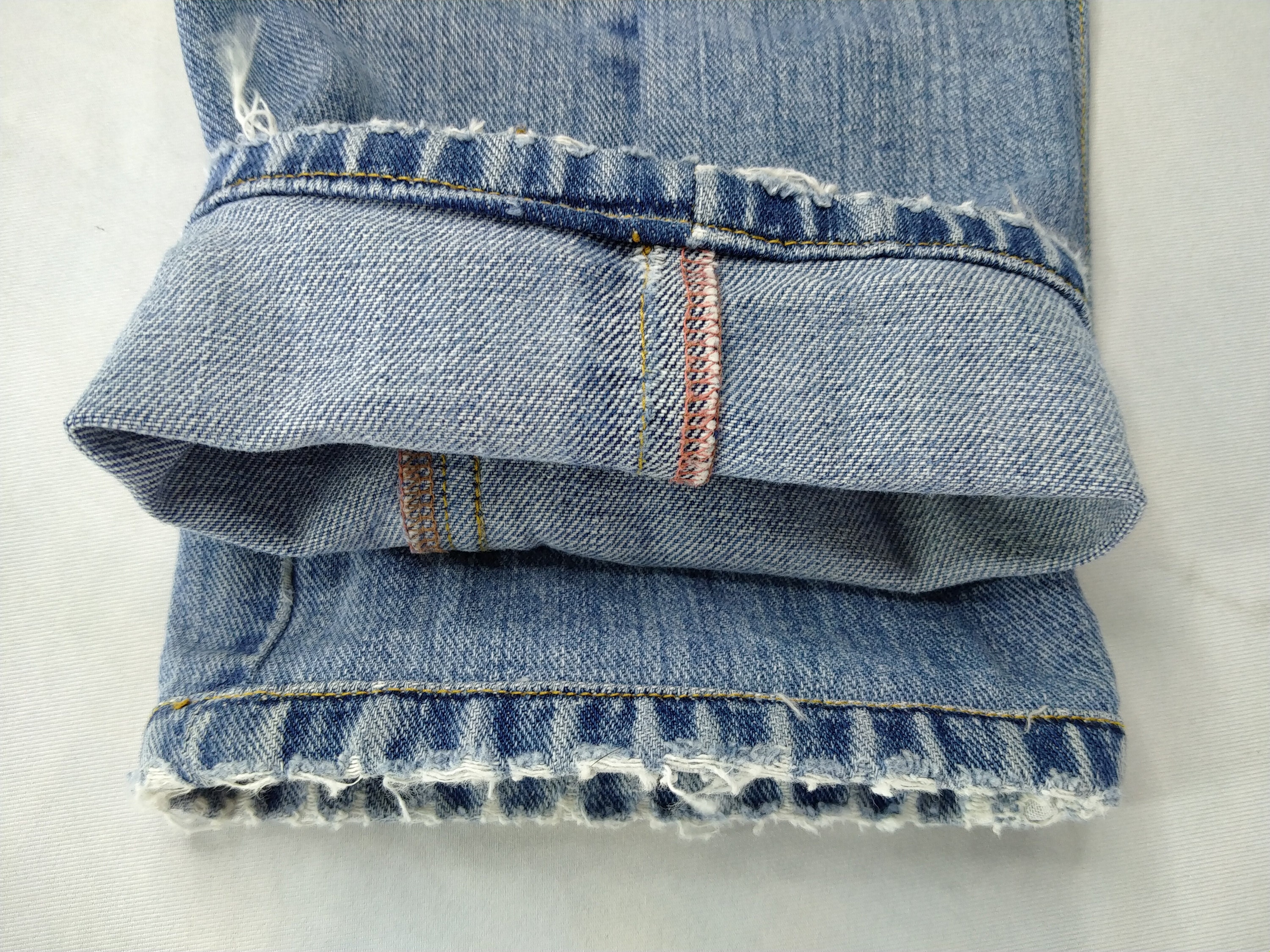 Levi's 40505ストライプ  W32 L32 USA製 USED Size 32x31 Vintage Levi's 505 Light Wash Zipper Jeans 1990s Levi's