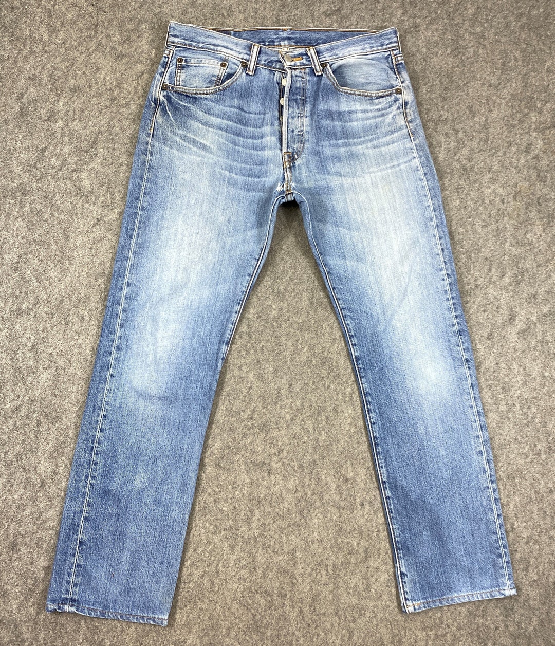 Vintage Levis 501 Jeans 33x30 Faded Blue JN3093 Blue - Etsy