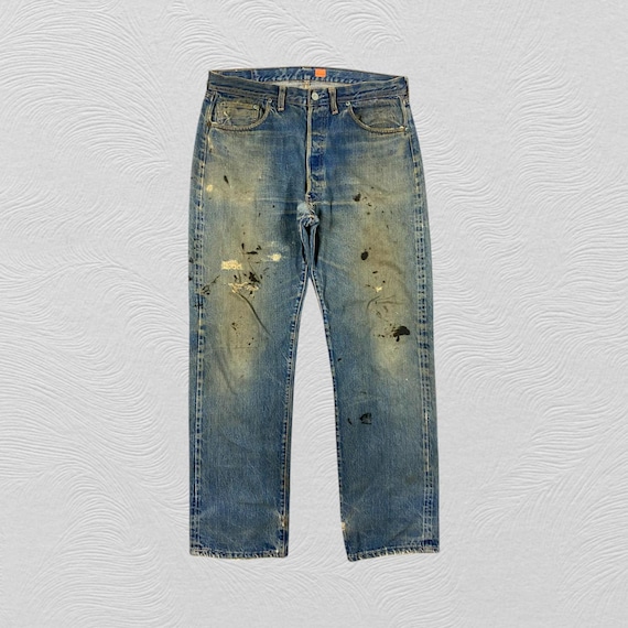 Java the Bad! Mens Distressed Destroyed Washed Denim Jeans Ripped Jeans