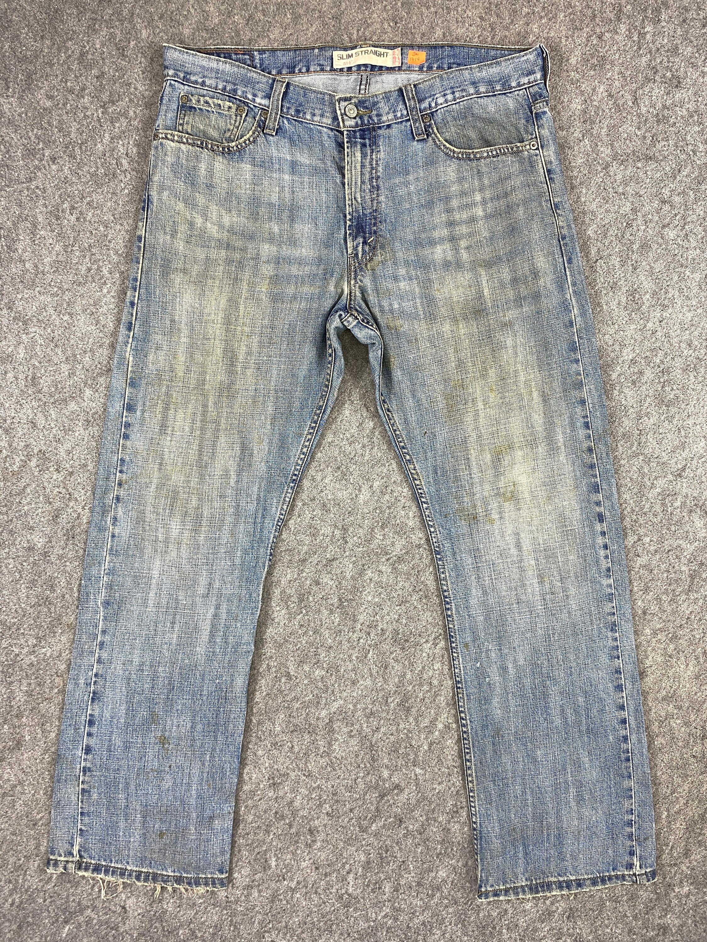 Vintage Levi's 514 Jeans 38x32 Dirty 