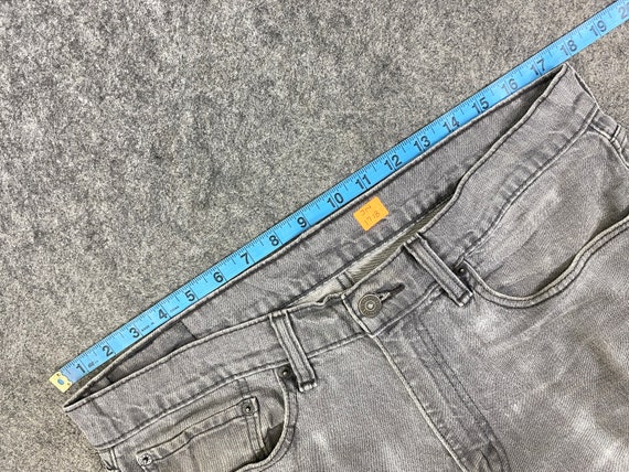 35x32.5 Vintage Levi's 508 Jeans Light Grey Wash … - image 5