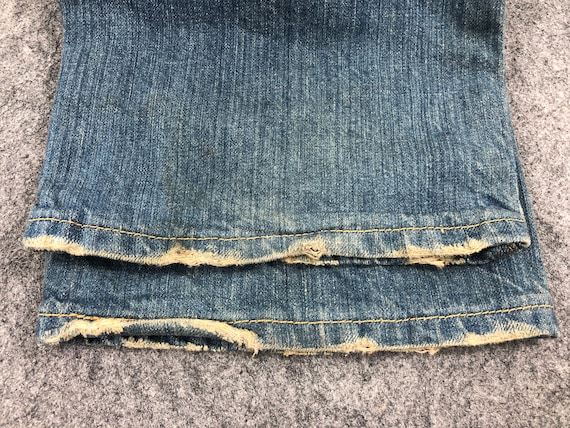 37x34 Vintage Levi's 501 Jeans Blue Distressed Denim Red Tab