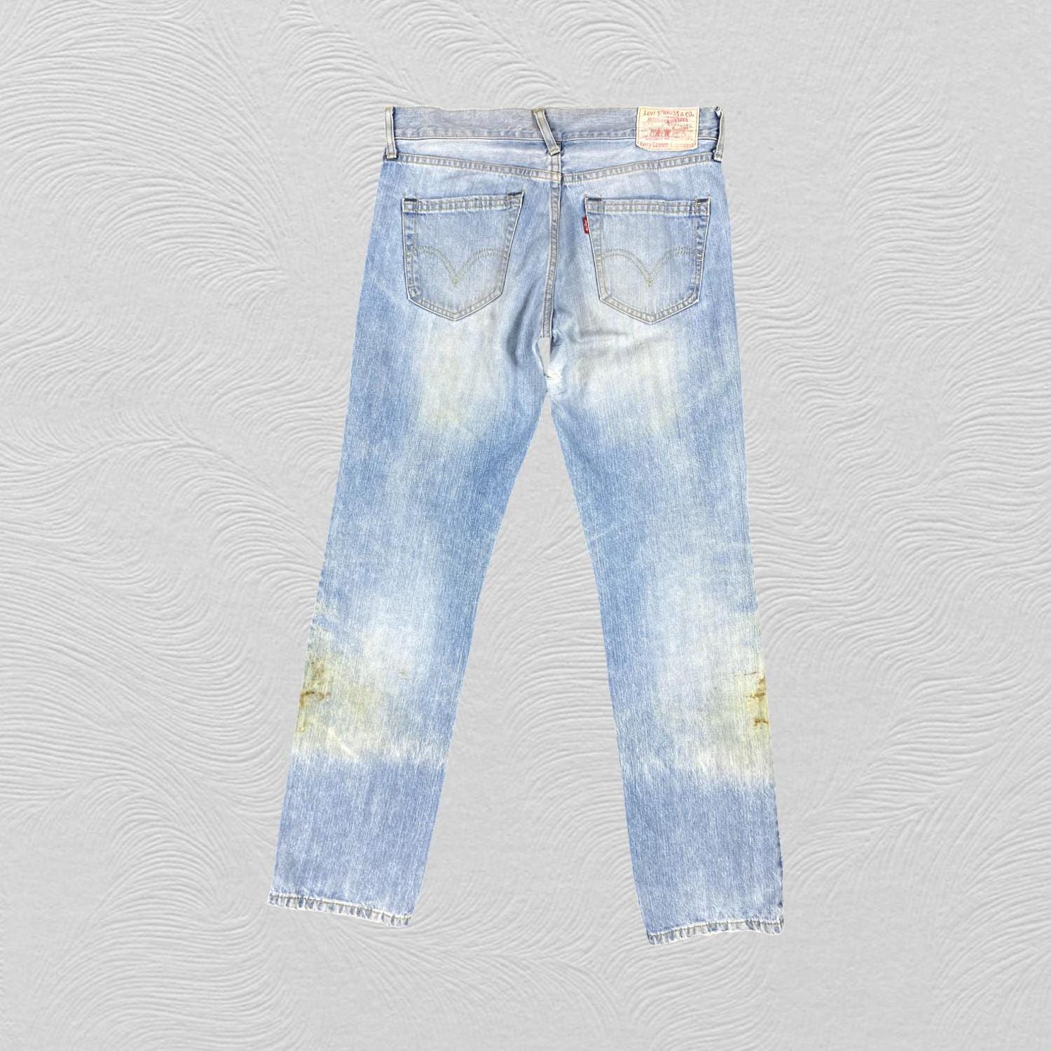 パンツ vintage LEVE'S 502xx 1992indigo denim ds LEVI'S 503AXX JEANS（AGE 0/ONE SIDE TAB/MINT） - 古着屋