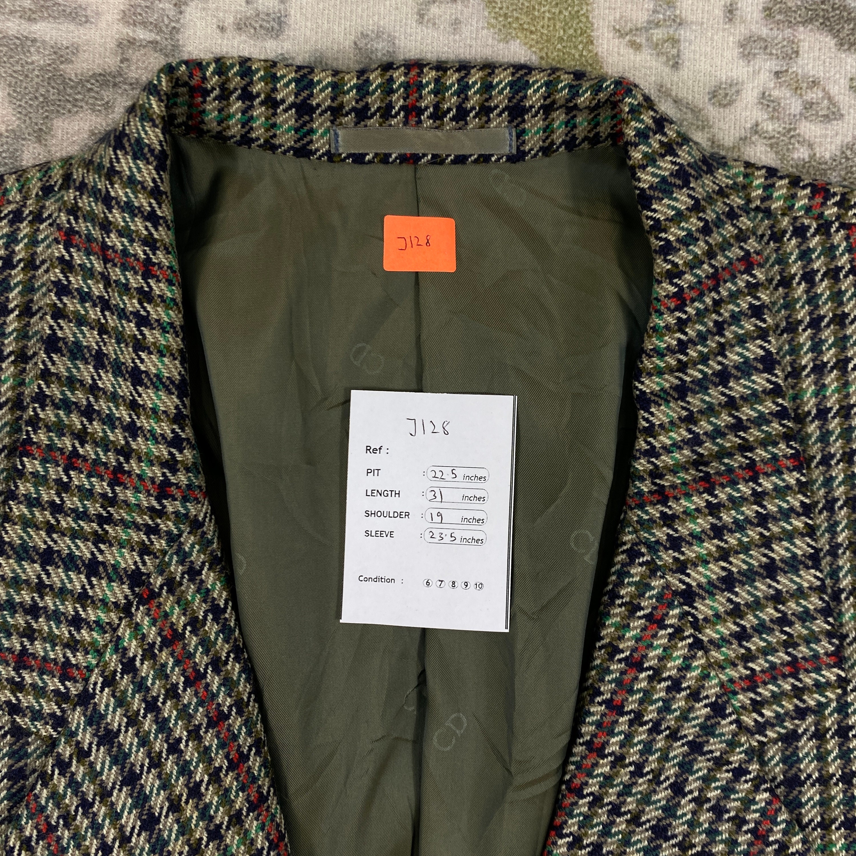 Vintage Christian Dior Monsieur Blazer Coat Made in Japan