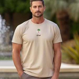 DTMF merch|DTMF T-Shirt|Boricua Embroidered T-Shirt|Silas embroidered T-Shirt|San Juan Summer T-Shirt|Embroidered Puerto Rico shirt