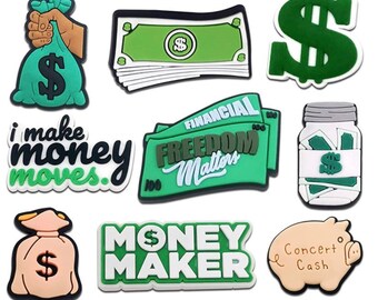 Money bag jibbitz Clearance