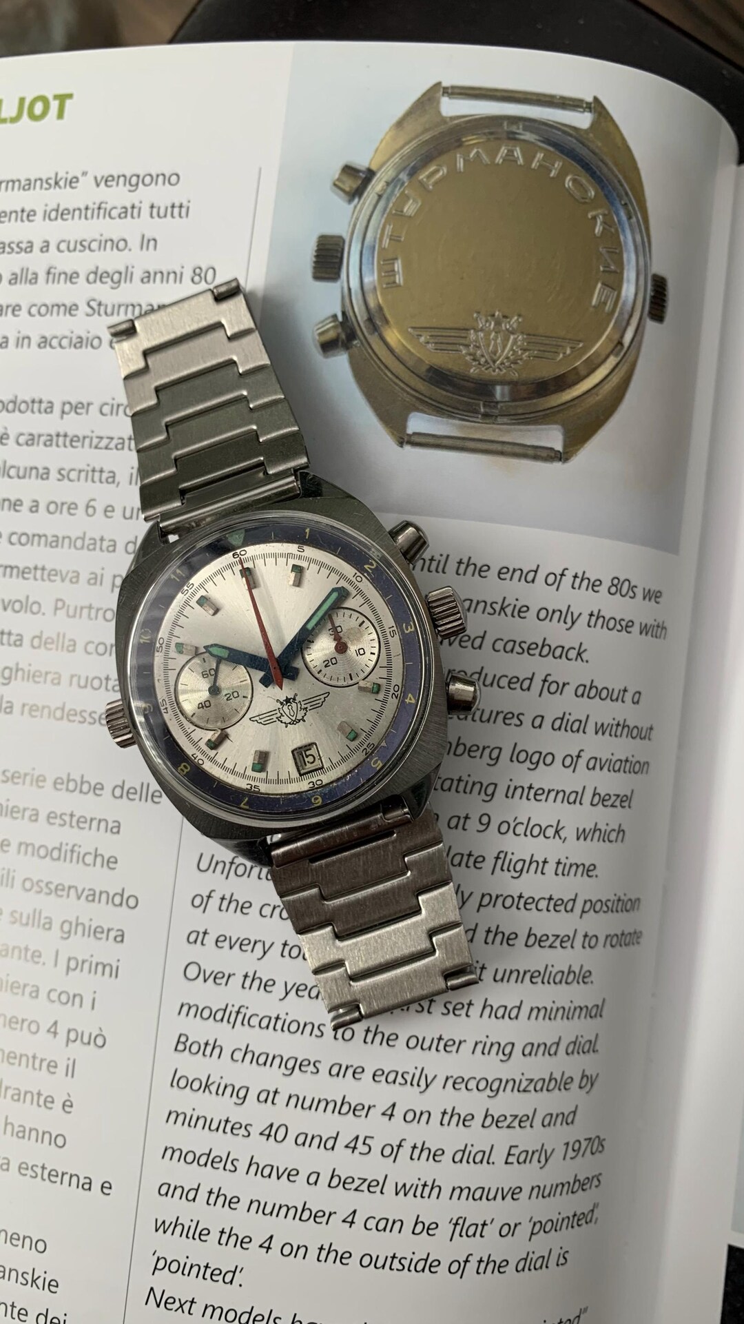 Aiguilles De Montre Rouges Pour Poljot Shturmanskie 3133 (sous-cadran) - Neuves Sans Boîte