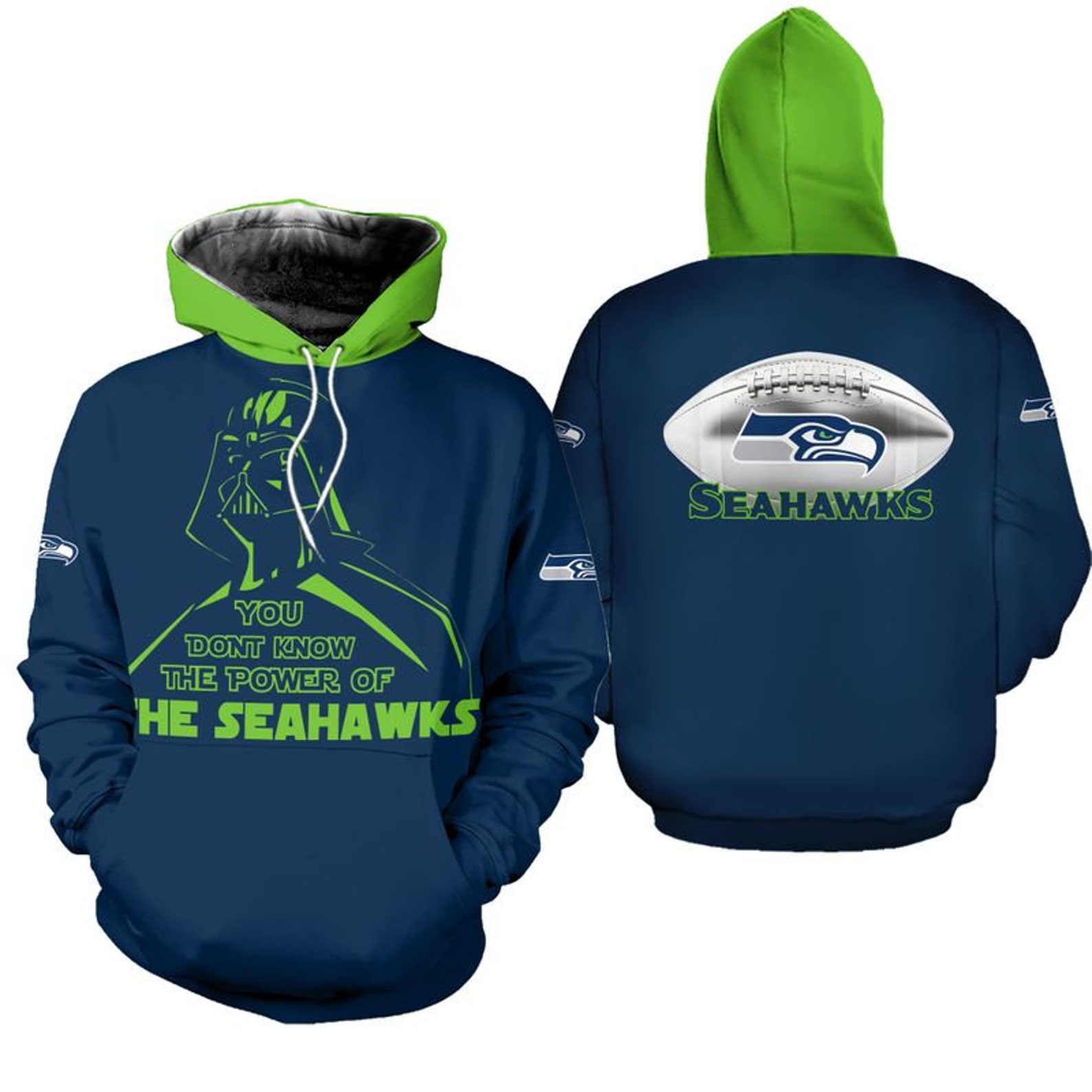 Seattle Seahawks Limited Edition Hoodies 3D DesignV625 | Etsy