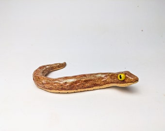 Ceramic Snake Sculpture