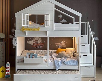 Vintage Bunk Beds Etsy