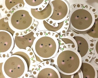 Small Potato Sticker | Cute Food Sticker | Foodie sticker | Matte | Planner sticker | Bujo/ Journal sticker