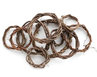 10 Small Natural Vine Wreath