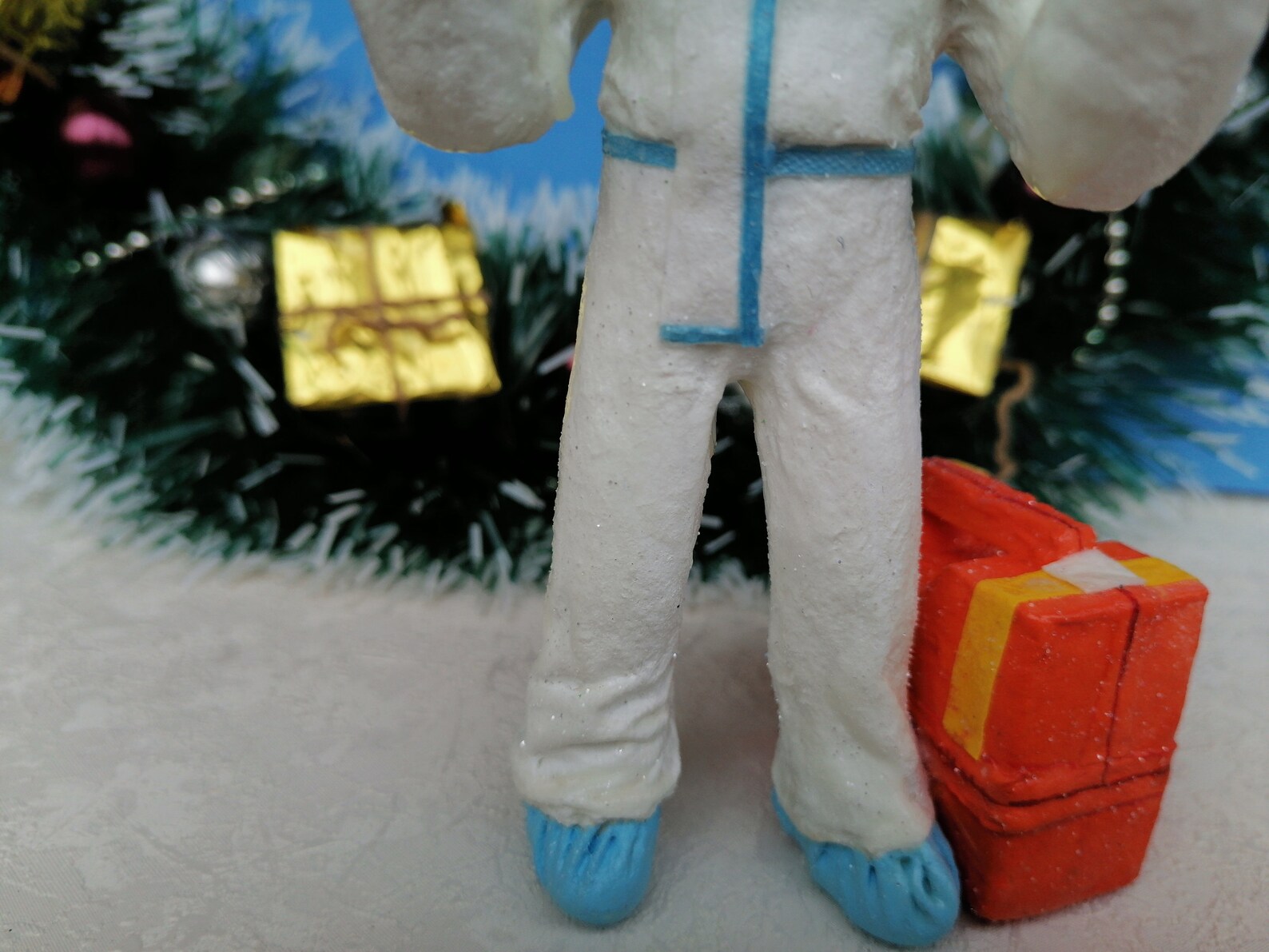 Spielzeug Trends Weihnachten 2022 Weihnachtsbaum Spielzeug aus Watte. Weihnachten 2022. Figur Etsy