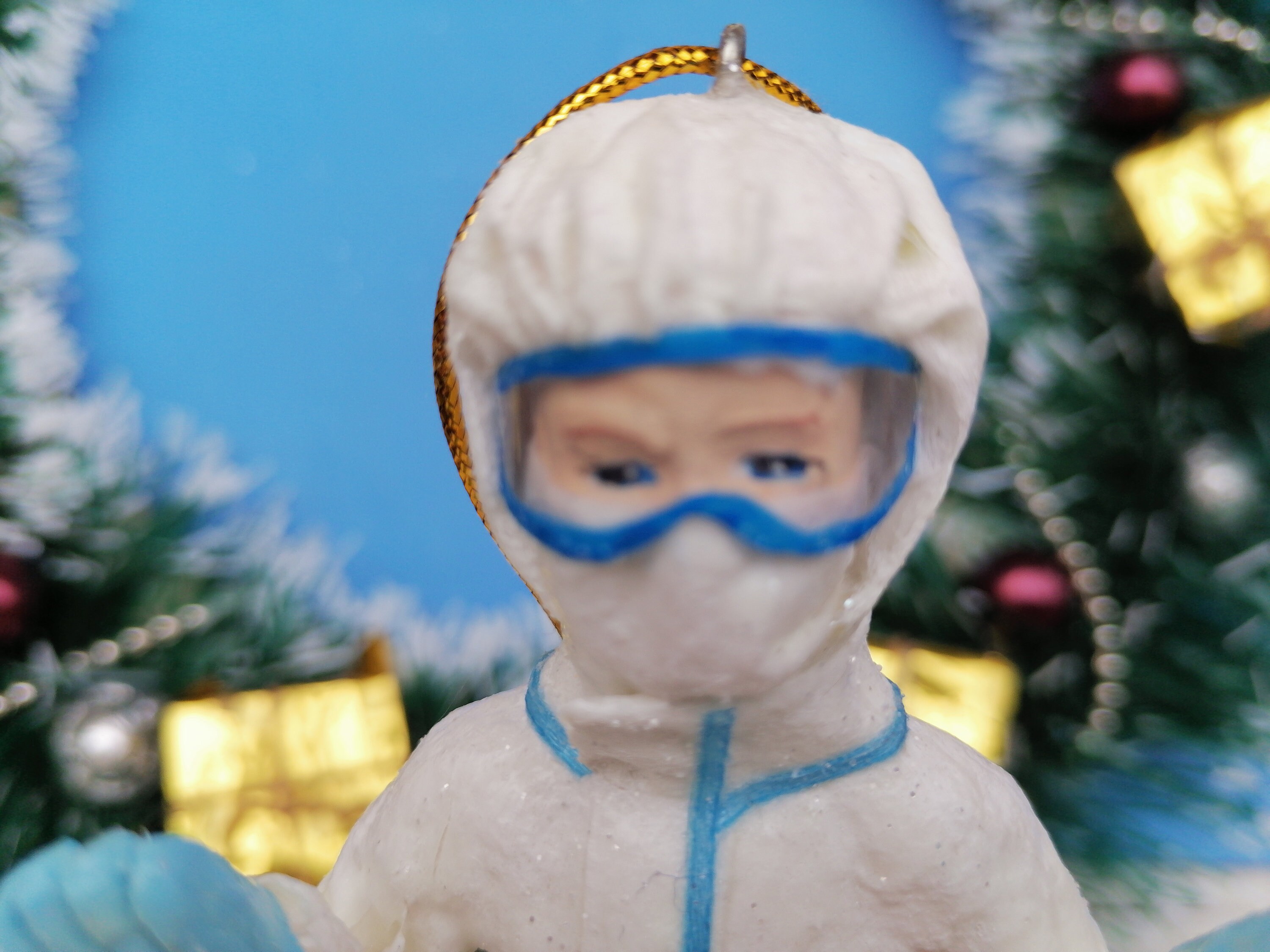 Kinderkino Weihnachten 2022 Weihnachtsbaum Spielzeug aus Watte. Weihnachten 2022. Figur Etsy