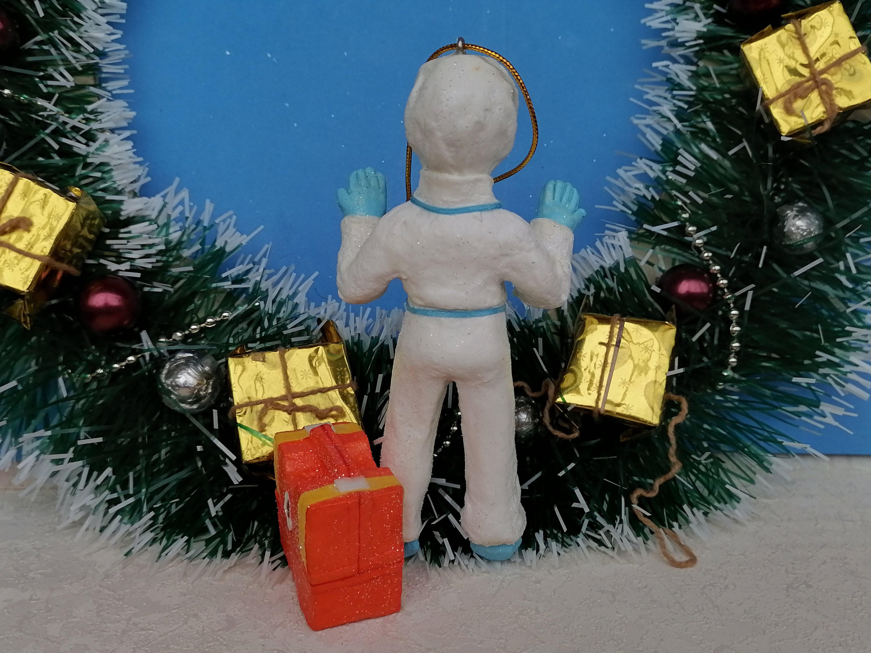 Dso Weihnachten 2022 Abenteuer Weihnachtsbaum Spielzeug aus Watte. Weihnachten 2022. Figur Etsy