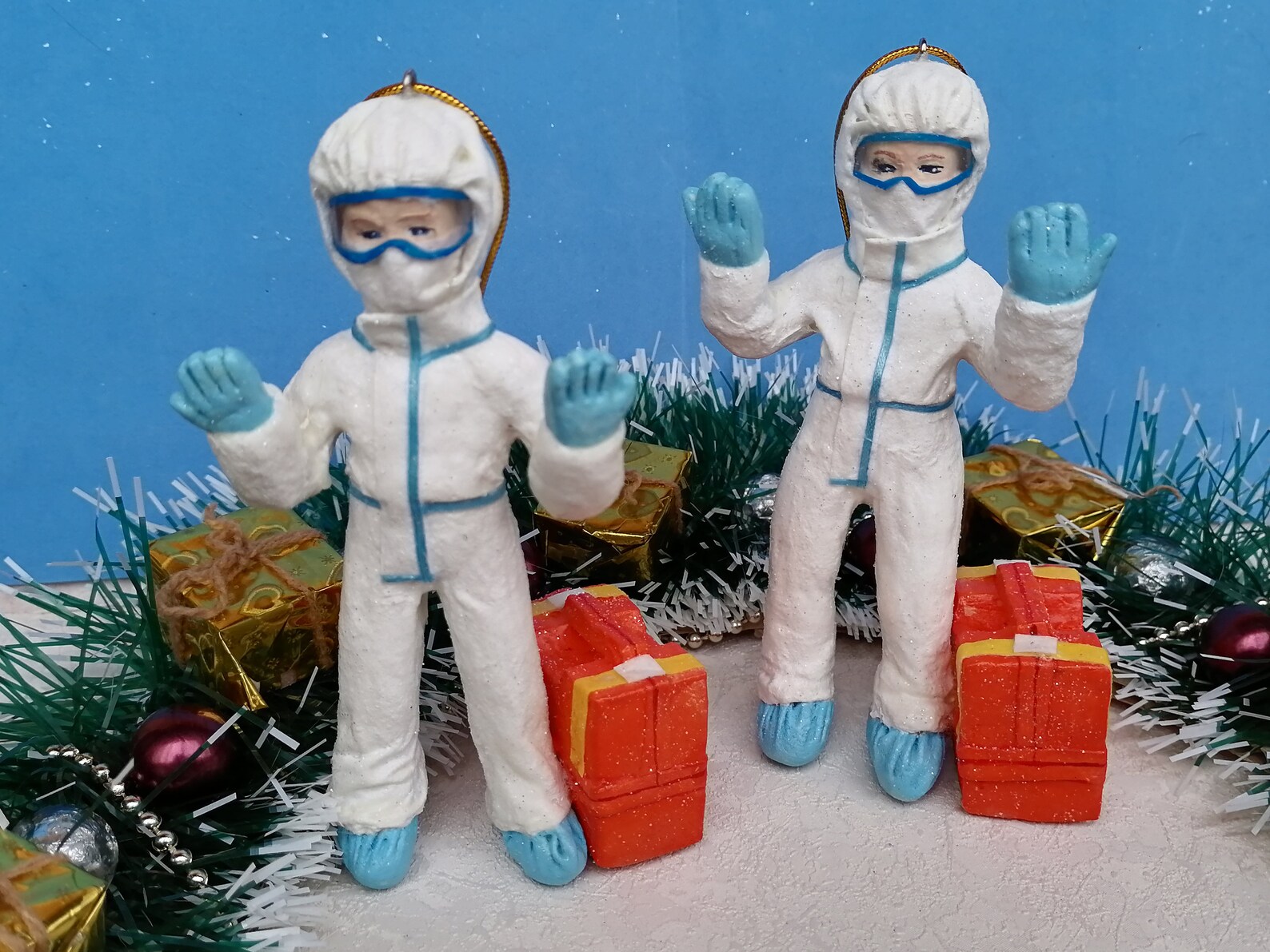 Kinderkino Weihnachten 2022 Weihnachtsbaum Spielzeug aus Watte. Weihnachten 2022. Figur Etsy
