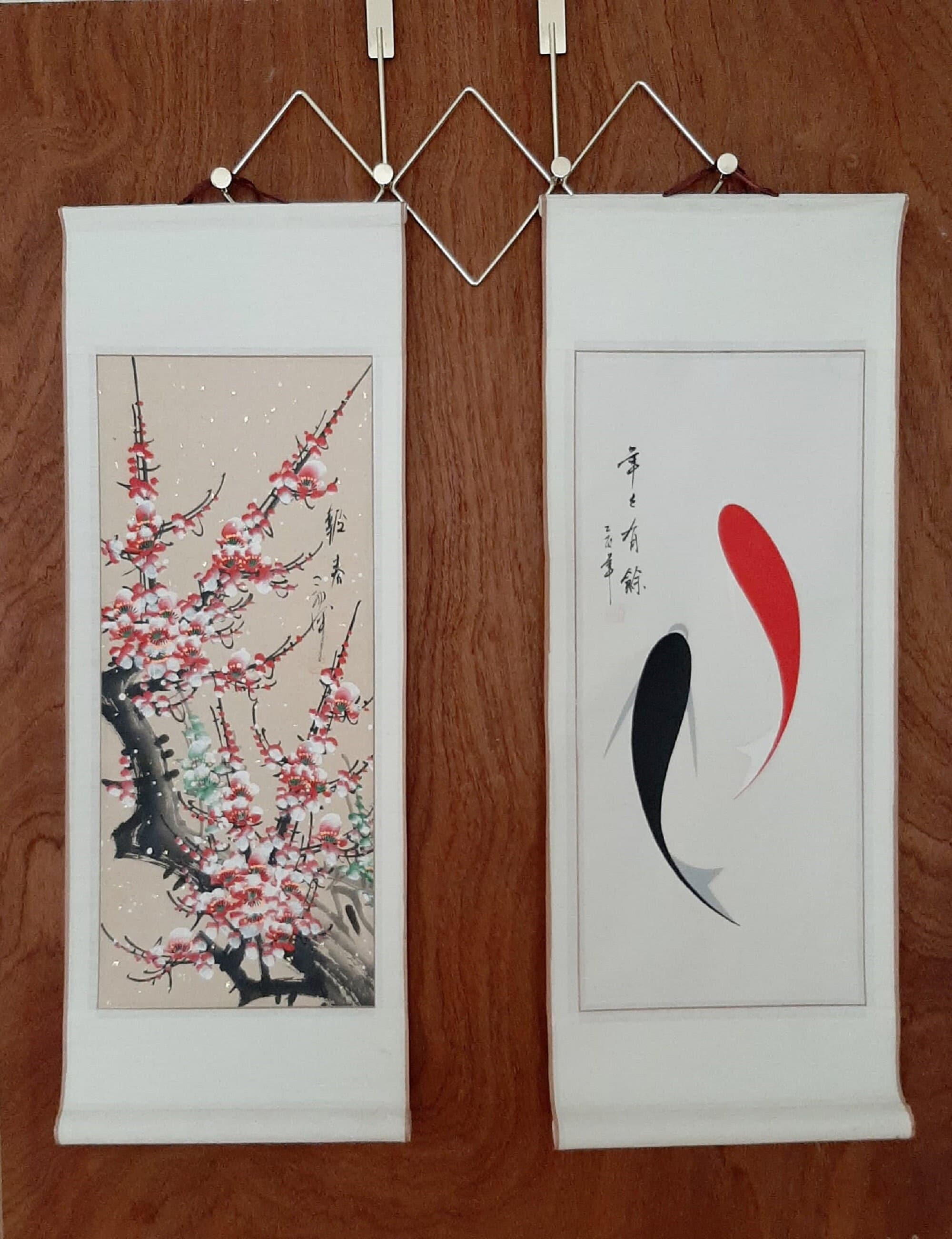Chinese Calligraphy Scrolls, Home Décor, Paintings & Calligraphy