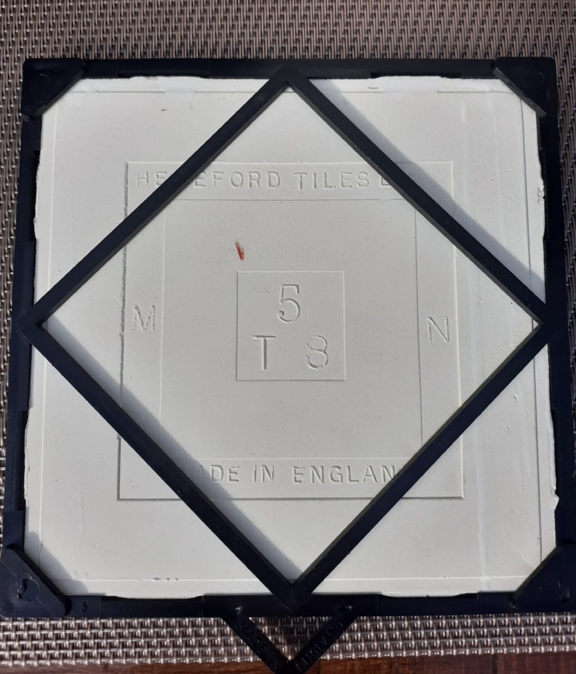 Decorative Vintage Hanging Wall Tile Hereford Tiles Ltd Wall Etsy UK