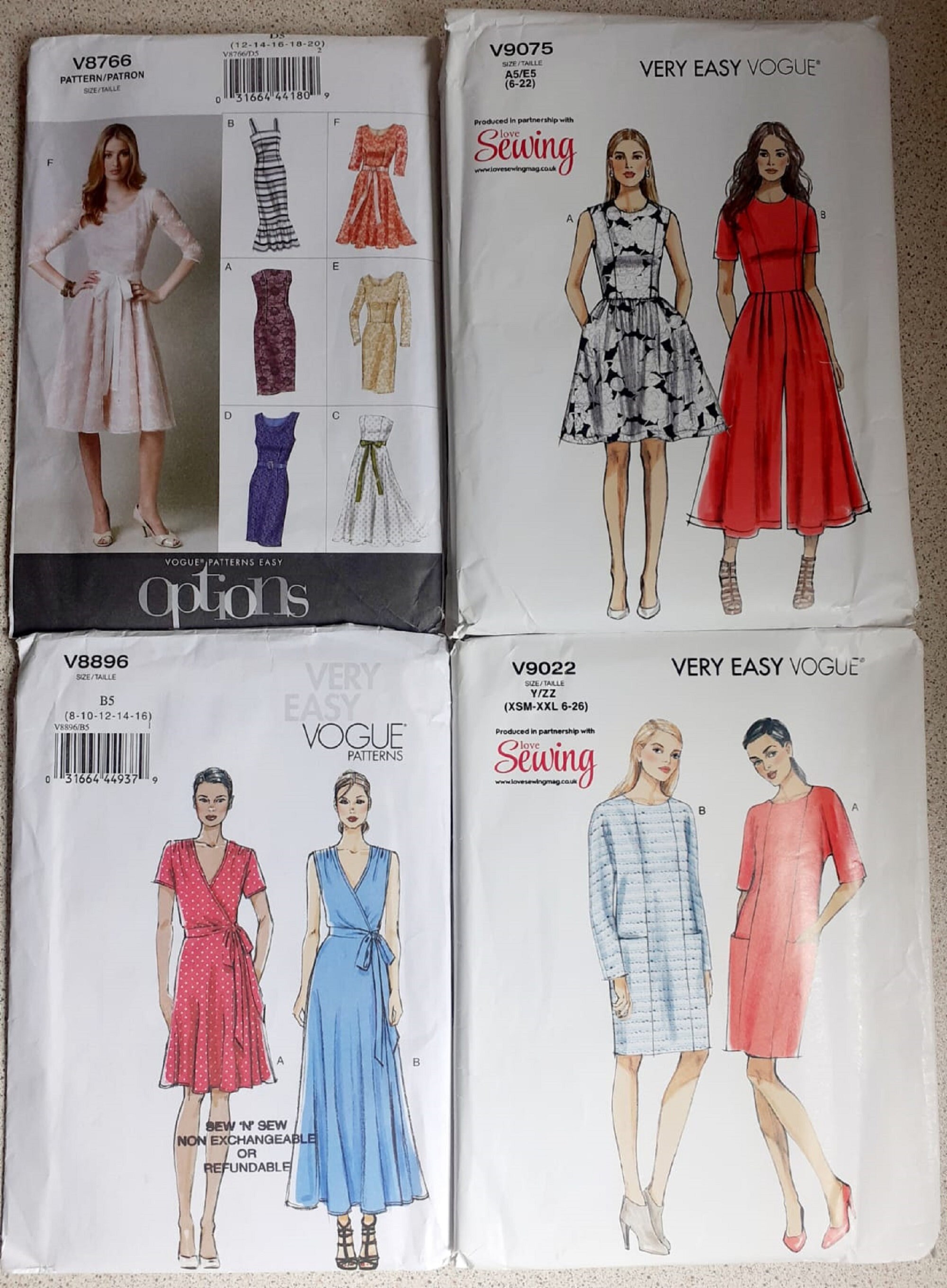 Very Easy Vogue Sewing Patterns, Vogue Dress Patterns
