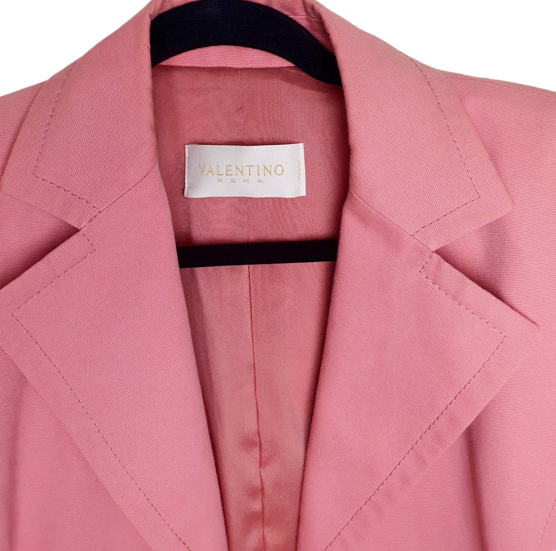 Vintage Valentino Roma Pink Blazer, Made in Italy (US Size 10), foto 2 de 5