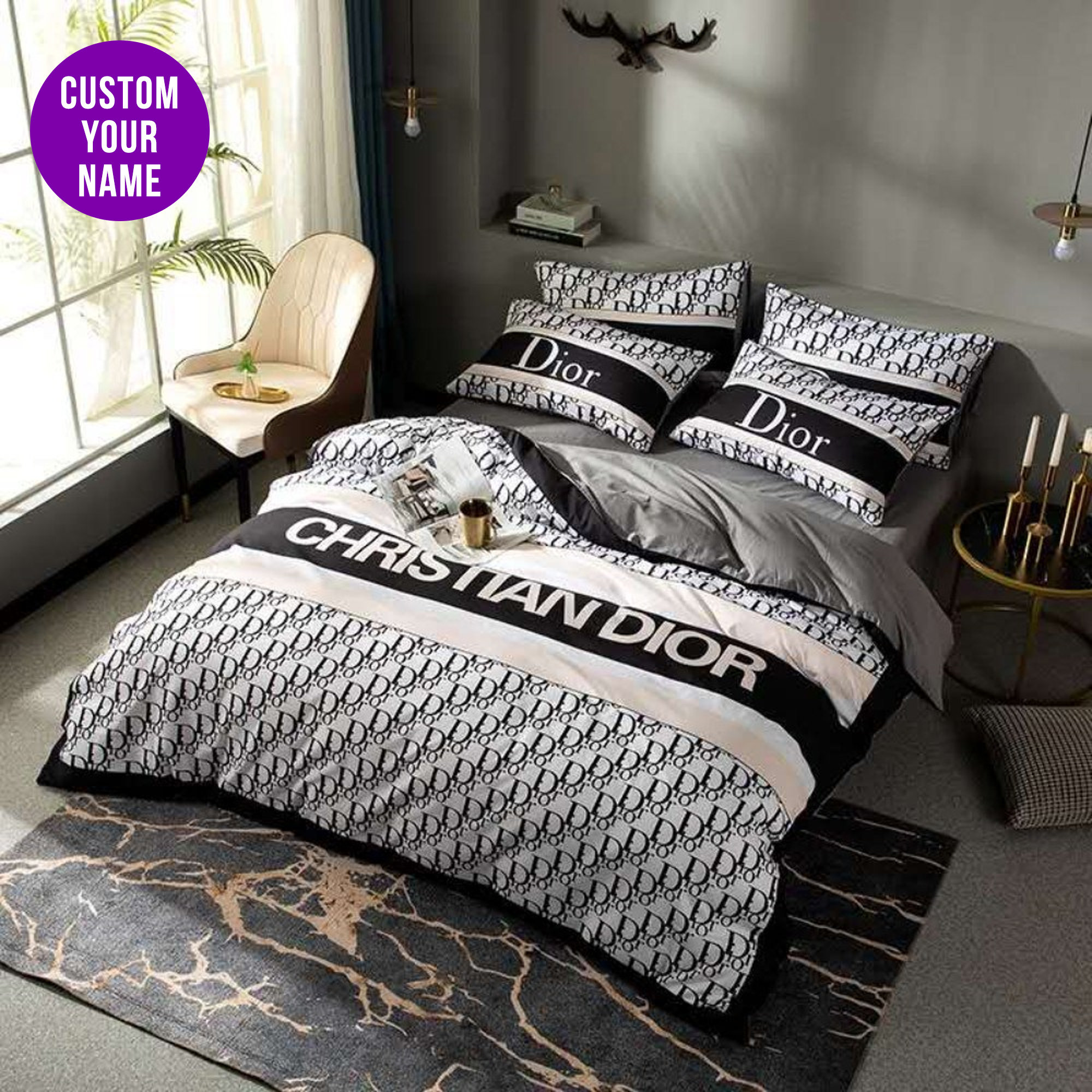 Fashion Brand Duvet Cover Pillowcases 3pcs4pcs Bedding Set Etsy
