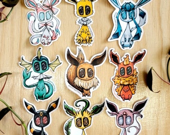 CreepEeveelution Stickers