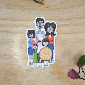 Bob&#39;s Burgers Fan Art Stickers