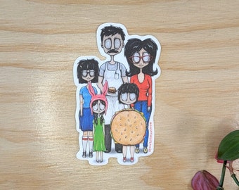 Bob's Burgers Fan Art Stickers