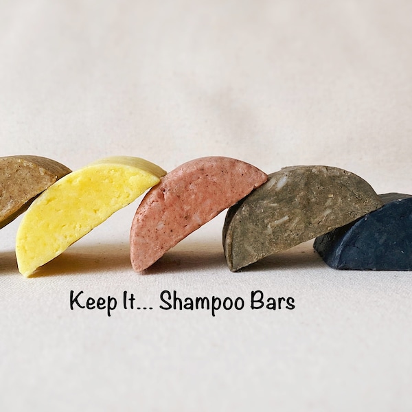 Shampoo Bars: 1 and 2.5 oz, Botanical Rich Hair Care Varieties, No Lye Shampoo Bars, Plastic Free Natural Hair Care