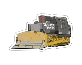 Naklejka Killdozer Tread Back