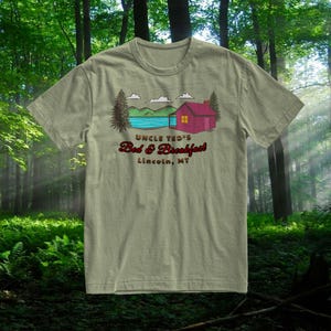 Unabomber Uncle Ted&#39;s Bed & Breakfast Men&#39;s T-Shirt
