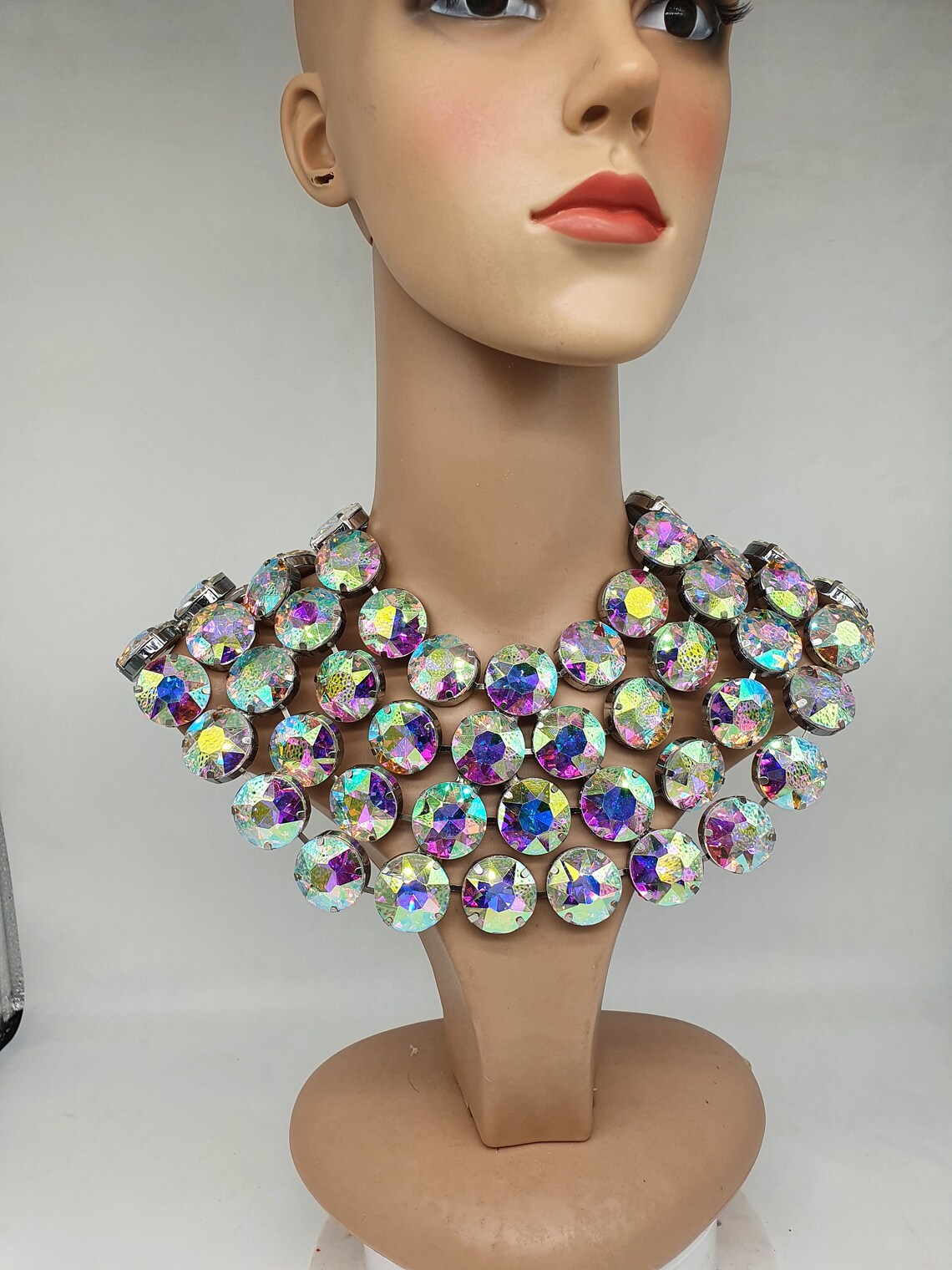 Drag queen jewellery XXL statement necklace Etsy