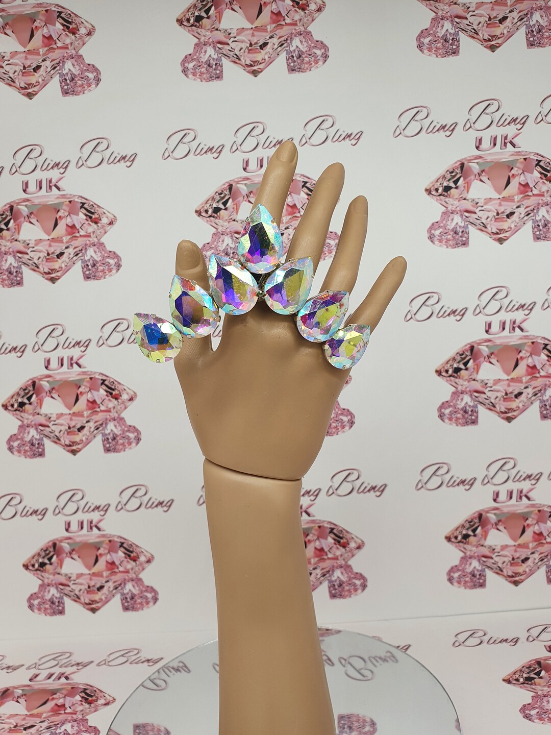 Drag Queen Jewellery Arch Ab Adjustable Ring - Etsy