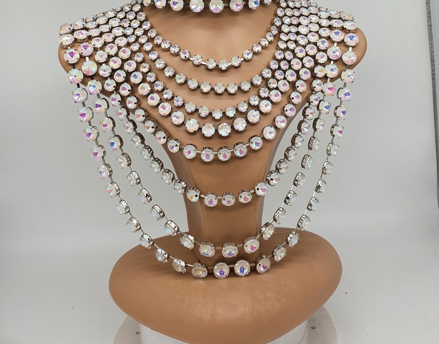 Drag queen jewellery frost necklace Etsy