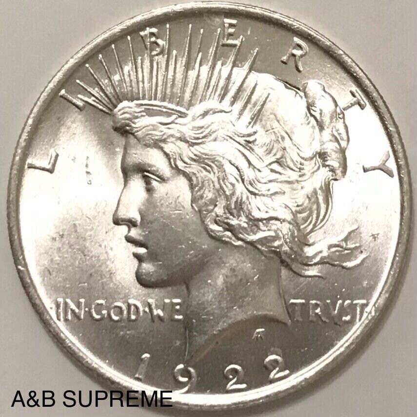 1921-1935年ピースダラージェムBu未流通90%シルバー1枚 - Etsy 日本